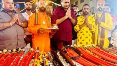 Photo of हिल स्टेशन पचमढ़ी में किया गया शस्त्र पूजन का आयोजन