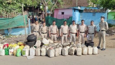 Photo of स्टेशन रोड थाना पुलिस की अवैध शराब को लेकर कार्यवाही लगातार जारी, अंबेडकर वार्ड कुचबँदिया मोहल्ले में की कार्यवाही