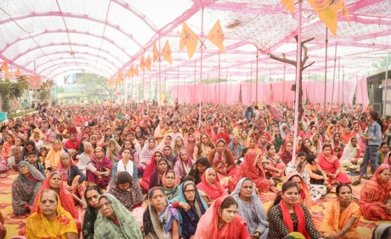 आत्मा के साथ होना धर्मात्मा के साथ होना ही सत्संग है :-ब्रम्हचारी जी मांगरोल