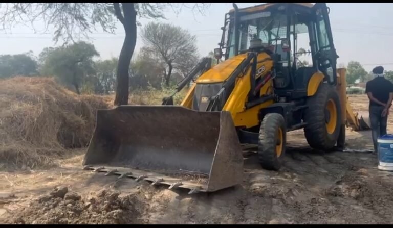 ग्राम गजनई में अवैध उत्खनन से बन रही मिल,भाजपा के कद्दावर नेता है मालिक