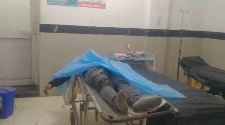 ट्रैक्टर-ट्रॉली की टक्कर से बाइक सवार युवक की मौत