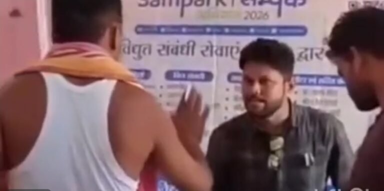 मलकजरा शिविर में किसान से अभद्रता का वीडियो वायरल, विवादों में घिरे जेई पर फिर उठे सवाल