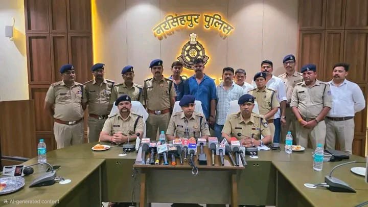 टूटा हुआ ‘A’ बना कातिलों की हार! हाईवा से कुचलकर मर्डर को एक्सीडेंट दिखाने की साजिश का नरसिंहपुर पुलिस ने किया सनसनीखेज खुलासा