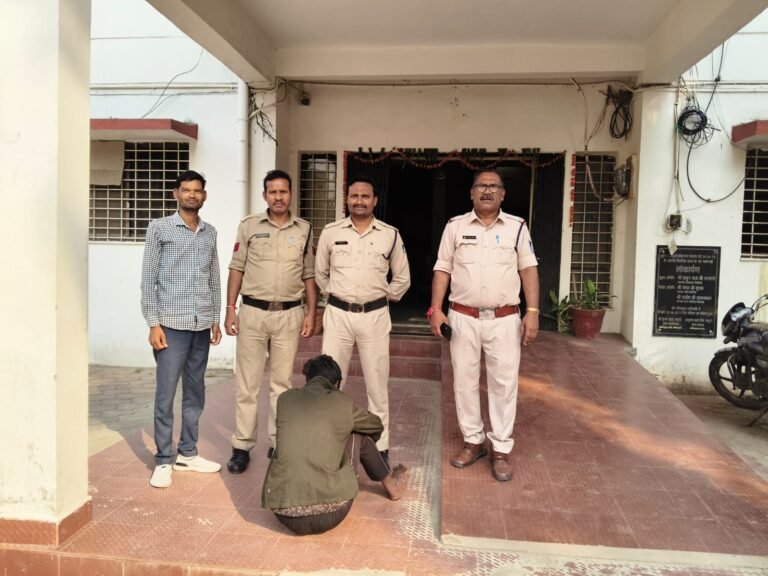 वेयर हाउस की दीवार तोड़कर मूंग की 70 बोरियां चोरी करने वाला आरोपी गिरफ्तार